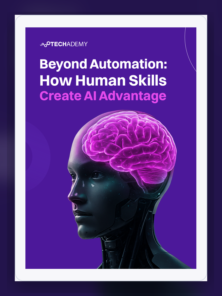Beyond Automation: How Human Skills Create AI Advantage